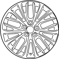 OEM Toyota Camry Wheel, Alloy - 42611-06J70