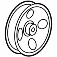 OEM Chevrolet Express Pulley - 94715031