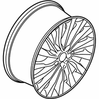 OEM Lincoln Wheel, Alloy - KJ7Z-1007-D