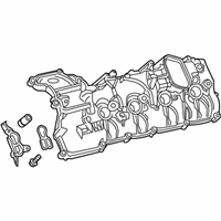 OEM Lexus Cover Sub-Assembly, Cylinder - 11201-38091