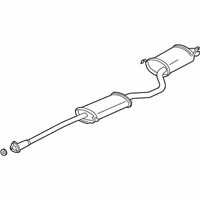 OEM Acura Muffler Set, Exhaust - 18030-S3V-A04