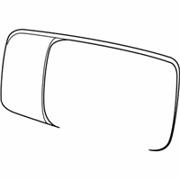 OEM Ram 1500 SPOTTER Mirror Replacement - 68460760AA