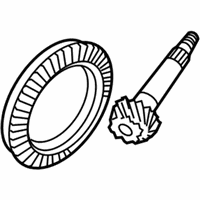 OEM Chrysler Gear Kit-Ring And PINION - 5010321AH