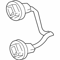 OEM Pontiac Socket Asm-Tail Lamp, T/S & Stop Lamp(W/Cable) - 12083006