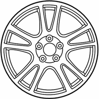 OEM Infiniti Spare Tire Wheel Assembly - 40300-4HK6A
