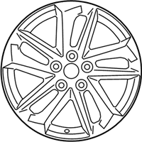 OEM Lexus RC350 Wheel, Disc - 42611-24730