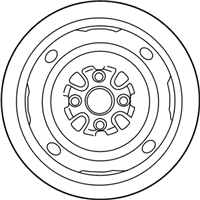 OEM 2002 Toyota Echo Wheel - 42611-1A330