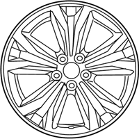 OEM Lexus Wheel, Disc - 42611-0E380