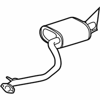 OEM Lexus Exhaust Tail Pipe Assembly - 17430-31C80