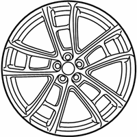 OEM Dodge Aluminum Wheel - 6CT34MALAC