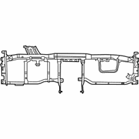 OEM 2015 Dodge Charger REINFMNT-Instrument Panel - 4780921AC
