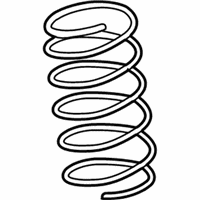 OEM Lexus IS200t Spring, Coil, Front - 48131-53470