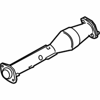 OEM Nissan Titan Front Exhaust Tube Assembly - 20010-ZC30A