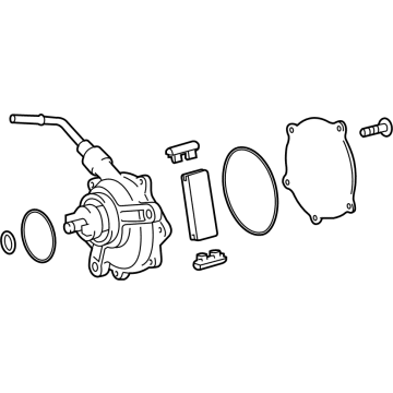OEM Lexus RX350L Pump Assembly, Vacuum - 29300-31011