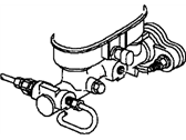 OEM Chrysler Sebring Master Cylinder Brake - 4764103