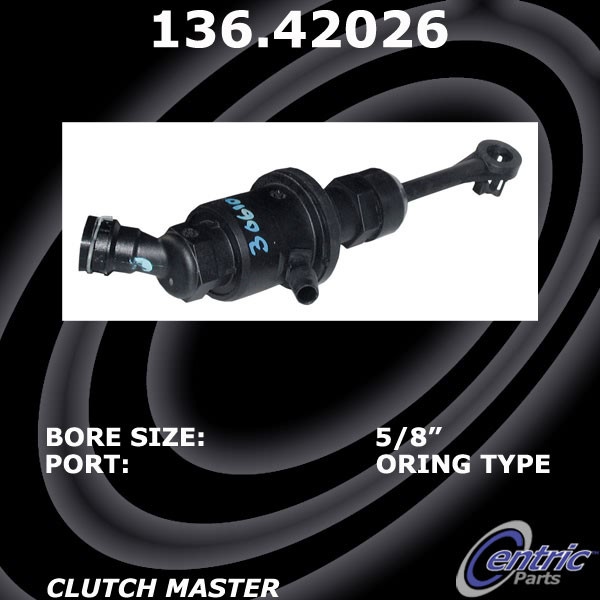 Centric Premium Clutch Master Cylinder 136.42026