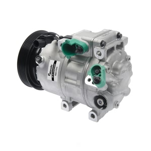 Mando New OE A/C Compressor with Clutch & Pre-filLED Oil, Direct Replacement for Kia - 10A1089