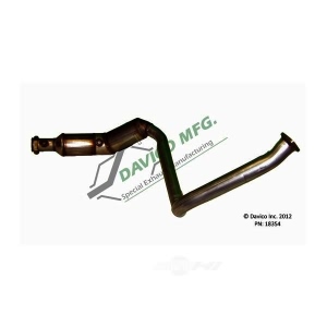 Davico Direct Fit Catalytic Converter and Pipe Assembly for Land Rover - 18354