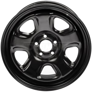 Dorman 5 Spoke Black 18X7 5 Steel Wheel for Chrysler - 939-166