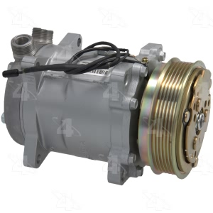 Four Seasons A C Compressor With Clutch for 1984 Jeep Cherokee - 58580