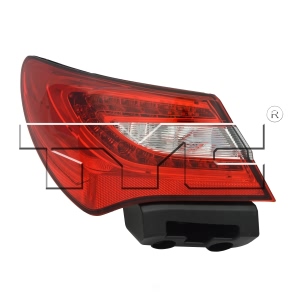 TYC Driver Side Replacement Tail Light for Chrysler - 11-6372-00