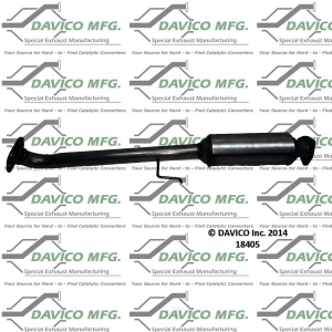Davico Direct Fit Catalytic Converter and Pipe Assembly for 2004 Honda Civic - 18405