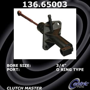 Centric Premium Clutch Master Cylinder for Mazda - 136.65003
