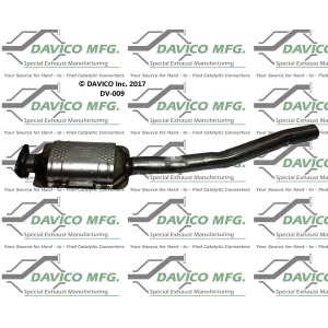 Davico Direct Fit Catalytic Converter and Pipe Assembly for Volvo 242 - DV-009