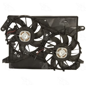 Four Seasons Dual Radiator And Condenser Fan Assembly for 2014 Dodge Charger - 75974