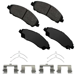 Akebono Pro-ACT™ Ultra-Premium Ceramic Front Disc Brake Pads for Acura - ACT1280