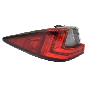 TYC Driver Side Outer Replacement Tail Light for Lexus - 11-6882-00-9