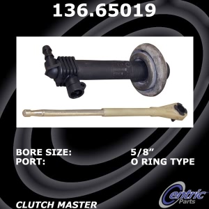Centric Premium Clutch Master Cylinder for Mazda B2300 - 136.65019