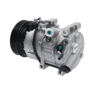 Mando New OE A/C Compressor with Clutch & Pre-filLED Oil, Direct Replacement for Kia - 10A1052