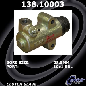 Centric Premium Clutch Slave Cylinder for Peugeot - 138.10003