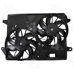 Four Seasons Dual Radiator And Condenser Fan Assembly for 2014 Dodge Charger - 76387