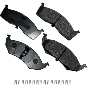 Akebono Pro-ACT™ Ultra-Premium Ceramic Front Disc Brake Pads for Plymouth - ACT730A