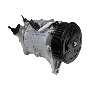 Denso A/C Compressor with Clutch for Nissan - 471-5004