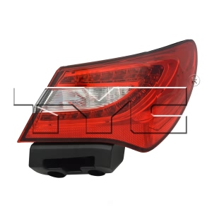 TYC Passenger Side Replacement Tail Light for Chrysler - 11-6371-00