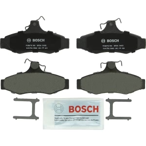 Bosch QuietCast™ Premium Organic Rear Disc Brake Pads for Daewoo - BP724