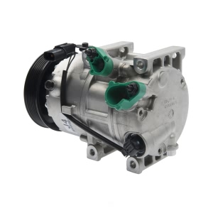 Mando New OE A/C Compressor with Clutch & Pre-filLED Oil, Direct Replacement for Kia - 10A1086