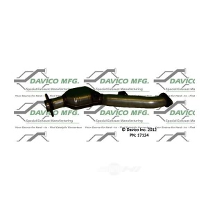 Davico Direct Fit Catalytic Converter and Pipe Assembly for Saab - 17124