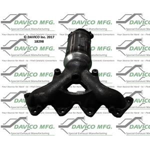 Davico Exhaust Manifold with Integrated Catalytic Converter for Kia - 18298