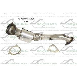 Davico Direct Fit Catalytic Converter and Pipe Assembly for Land Rover - 17537