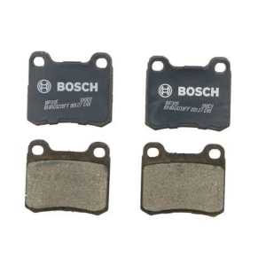 Bosch QuietCast™ Premium Organic Rear Disc Brake Pads for Mercedes-Benz 190E - BP335