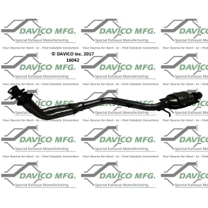 Davico Direct Fit Catalytic Converter and Pipe Assembly for Mercedes-Benz 190E - 16042