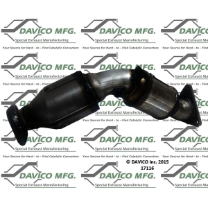 Davico Direct Fit Catalytic Converter for Nissan 350Z - 17116