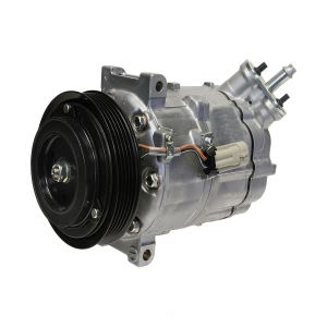 Denso A/C Compressor with Clutch for Saab - 471-7057