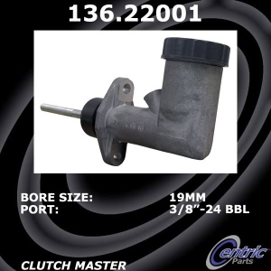 Centric Premium™ Clutch Master Cylinder for Land Rover - 136.22001