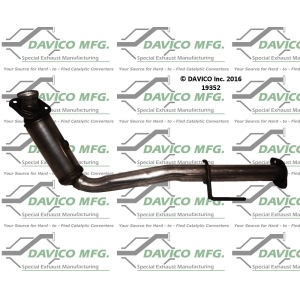 Davico Direct Fit Catalytic Converter and Pipe Assembly for Jeep - 19352