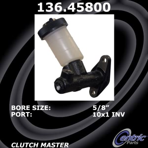 Centric Premium Clutch Master Cylinder for Mazda - 136.45800